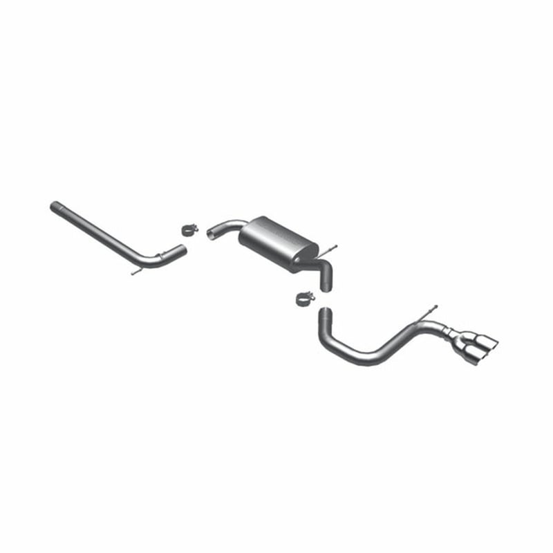 magnaflow 10-14 volkswagen touring series cat-back performance exhaust system 16692