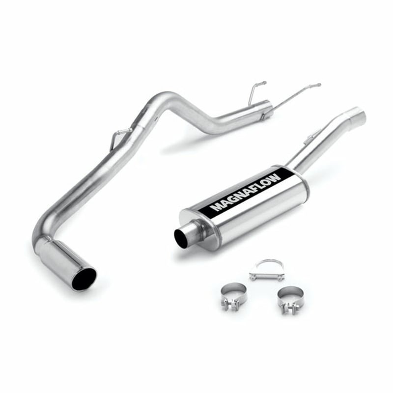 magnaflow dodge ram 1500 (solid front axle models only) street series cat-back performance exhaust system 16696