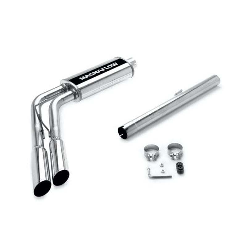 magnaflow 2009-2018 dodge ram 1500 street series dual pre-axle exit ( aggressive tone) cat-back performance exhaust system 16868