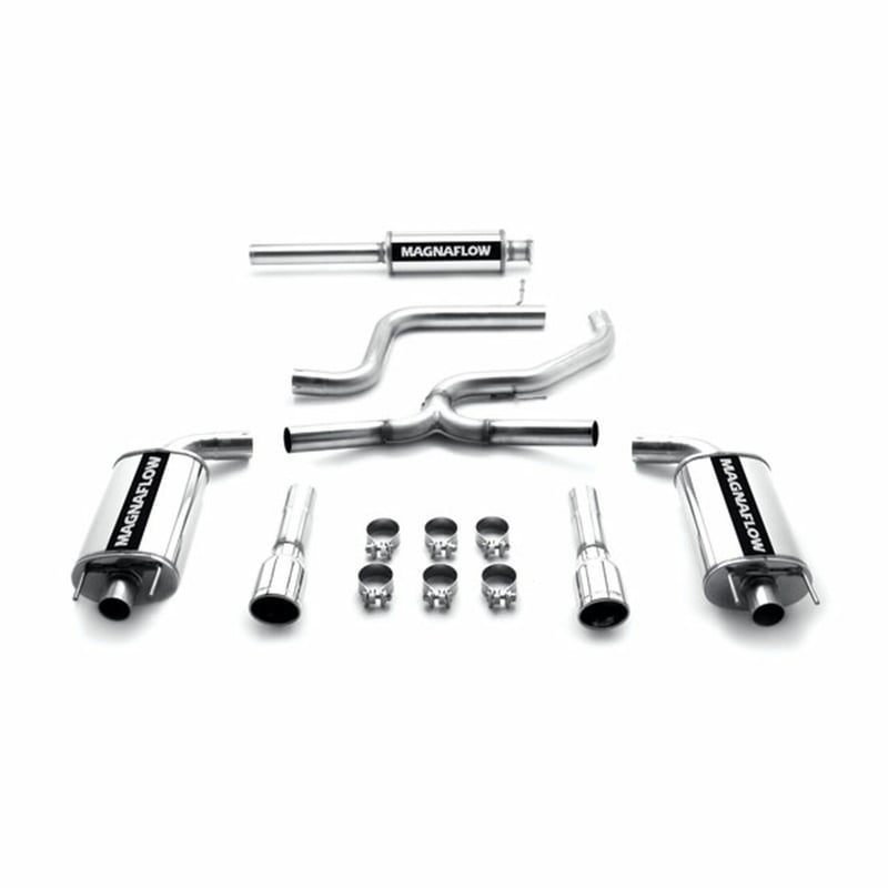 magnaflow 2006-2007 chevrolet monte carlo ss street series cat-back performance exhaust system 16727