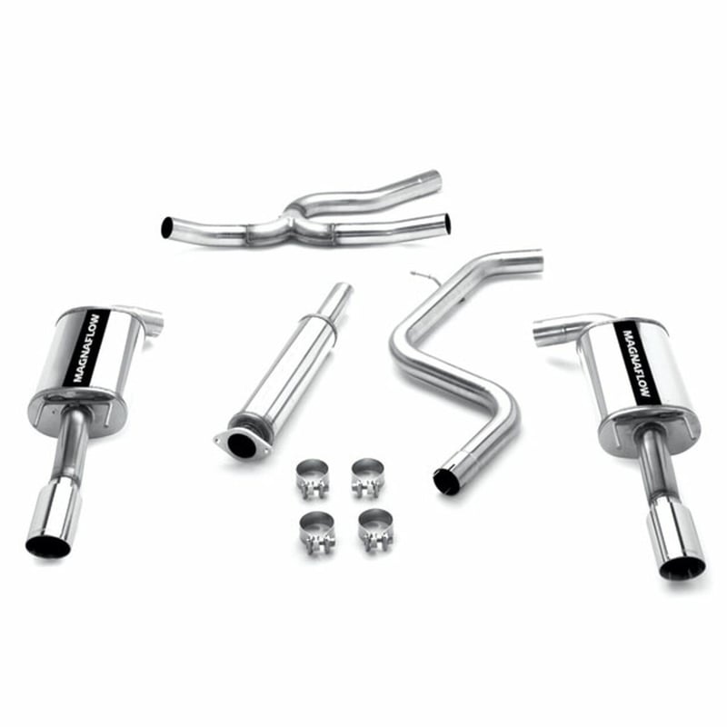 magnaflow 2006-2007 chevrolet monte carlo ss street series cat-back performance exhaust system 16728