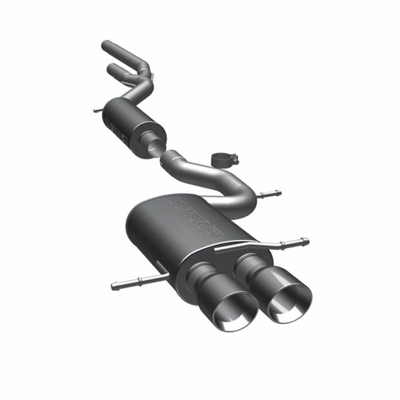 magnaflow audi s4 touring series cat-back performance exhaust system 16769