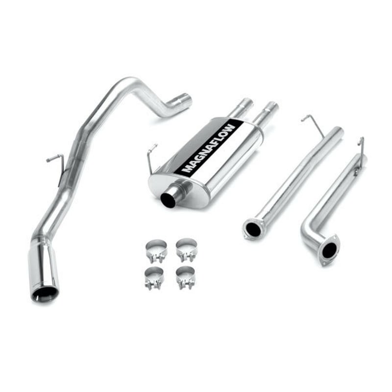 magnaflow 2007-2008 toyota tundra 3" single exit street series cat-back performance exhaust system16770