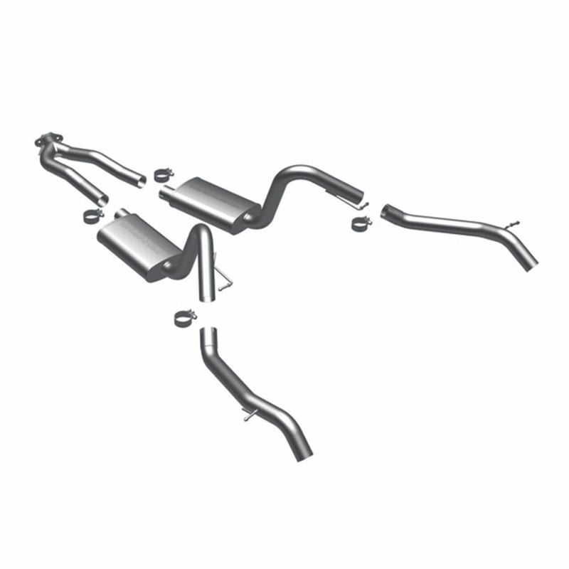 magnaflow 1975-1979 chevrolet camaro street series cat-back performance exhaust system 16828