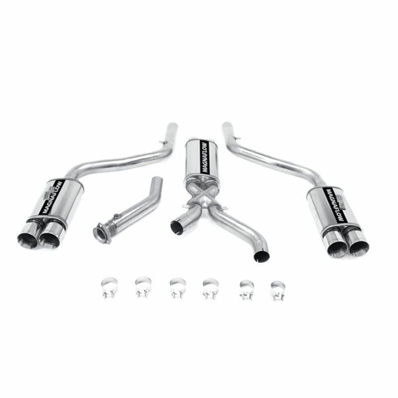 magnaflow 1992-1996 chevrolet corvette street series cat-back performance exhaust system 16837