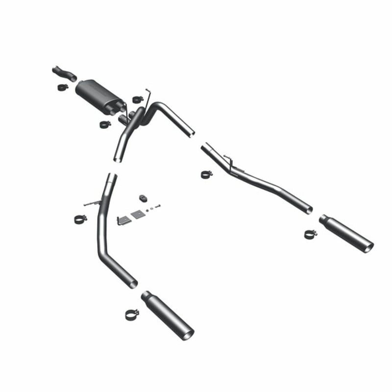 magnaflow 2000-2006 toyota tundra street series cat-back performance exhaust system 16864