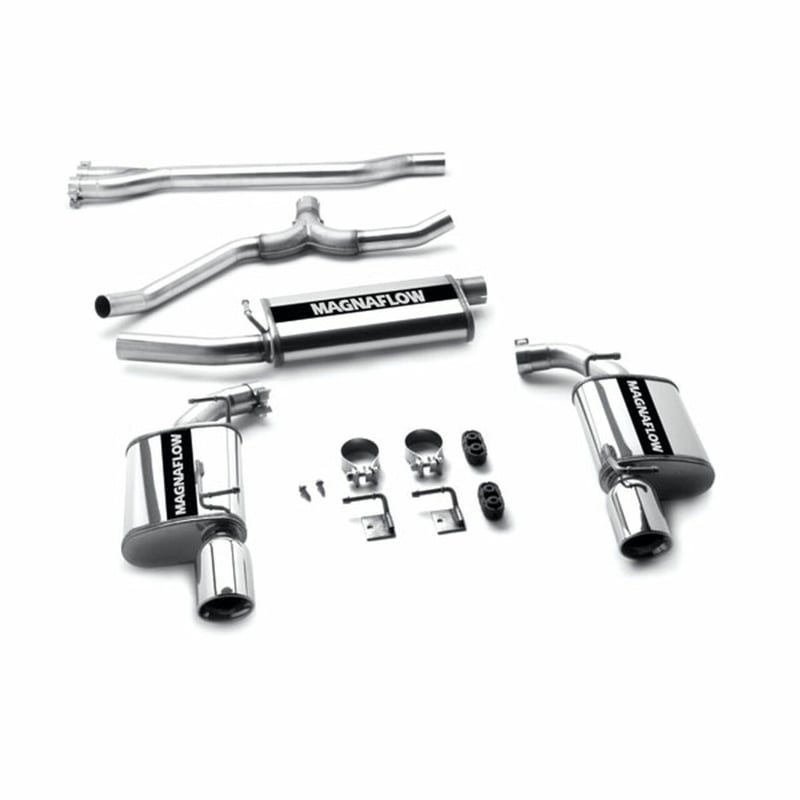 magnaflow 2006-2010 dodge charger street series cat-back performance exhaust system 16936