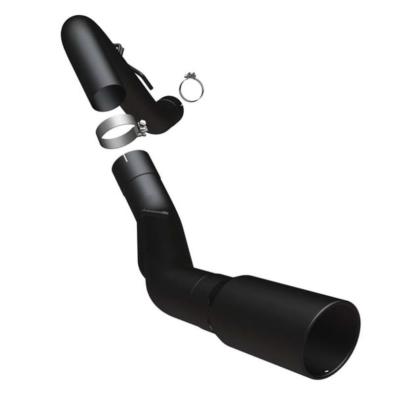magnaflow 2011-2013 chevrolet/gmc duramax (black) 4" dpf-back performance exhaust system 17024