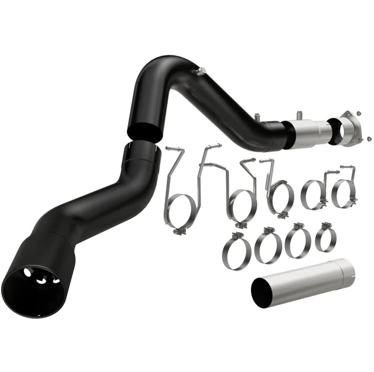 magnaflow 21+ gmc sierra 3500hd dpf-back black filter-back 5in single passenger side rear exit 17072