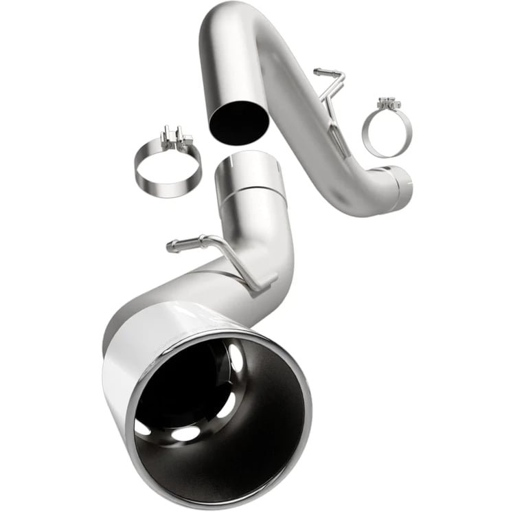 magnaflow 14 silverado/ sierra 2500hd/3500hd v8 6.6l 4 inch filter-back stainless 17854