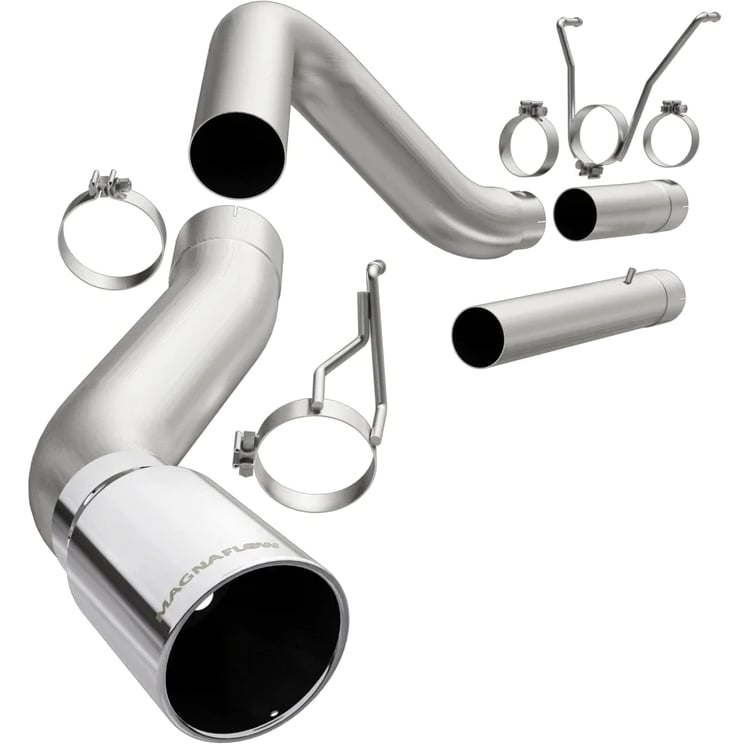 magnaflow 07-18 dodge ram 2500/3500 6.7l dpf-back ss 5in single passenger side rear exit 17874