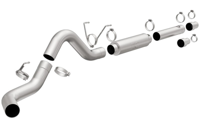 magnaflow 03-07 dodge ram 2500/3500 5.9l catback 5in single passenger side rear exit exhaust 17876