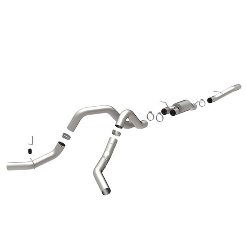magnaflow 06-07 chevrolet diesel pro series cat-back performance exhaust system17965