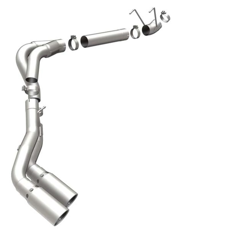 magnaflow 2007-2010 dodge ram 2500/3500 pro dpf series filter-back performance exhaust system 17971