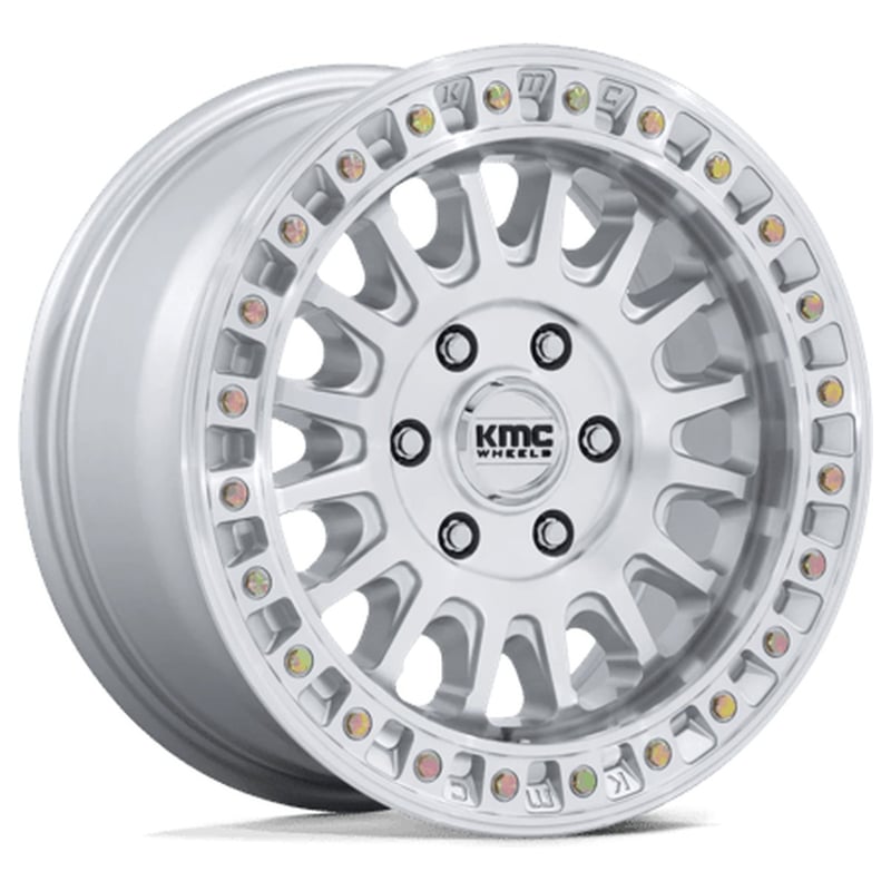 Gloss Silver w/ Machined Face