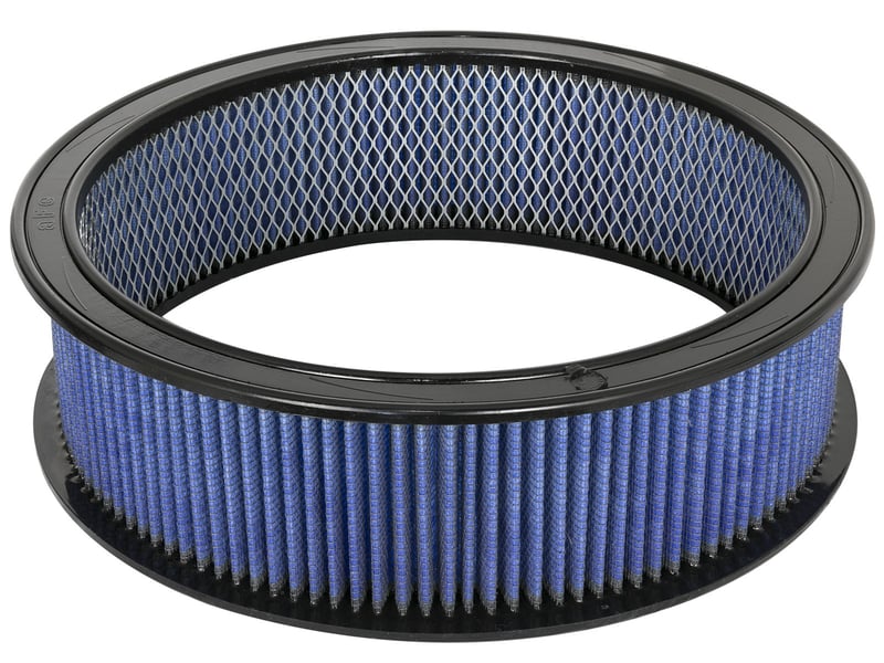 afe magnumflow air filters round racing p5r a/f rr p5r 16.13 od x 14.56 id x 4 h e/m 18-11603