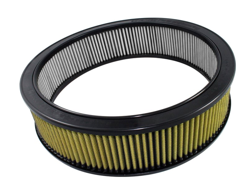 afe magnumflow air filters round racing pg7 a/f rr pg7 17.13 od x 14.50 id x 4 ht 18-11772