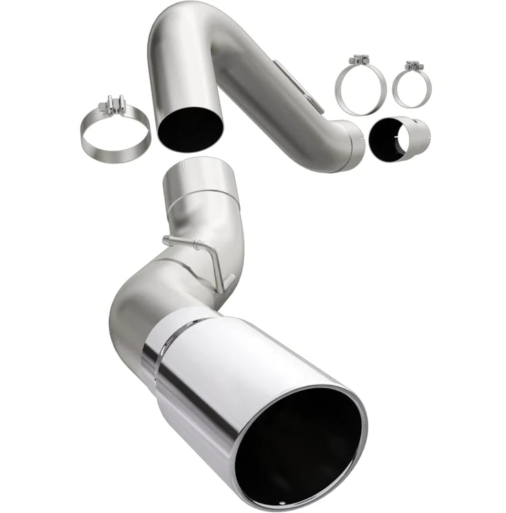 magnaflow aluminzed- sys c/b 14 silverado/sierra 2500hd-3500hd v8 6.6l 5inch filter-back 18906