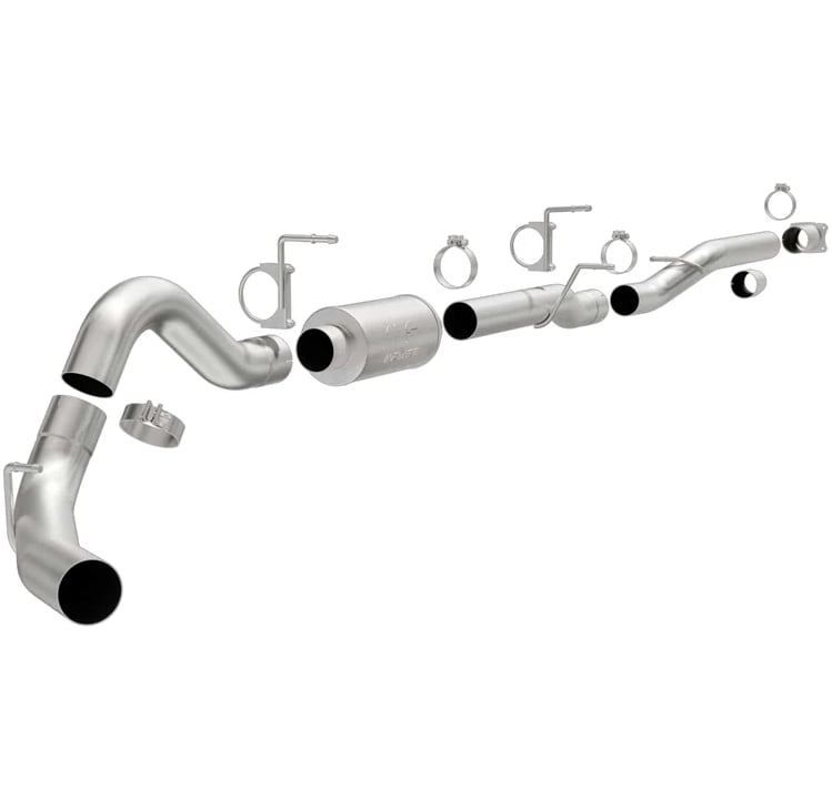 magnaflow 01-07 chevy / gmc 2500hd / 3500 diesel 6.6l 4in pro sys single side exit catback 18931
