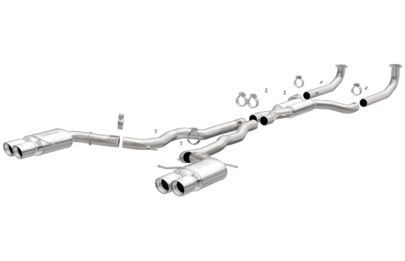 magnaflow 15-18 bmw m6 touring series cat-back performance exhaust system 19007
