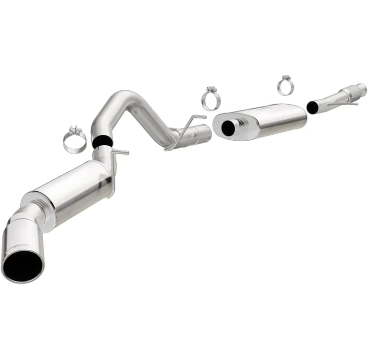 magnaflow sys cat-back 15-20 gmc yukon xl denali 3in single passenger side rear ext. 4in tip 19040