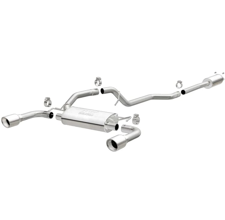magnaflow cat-back 13-16 ford escape 2.5l l4 2.25in ss dual outlet 19049