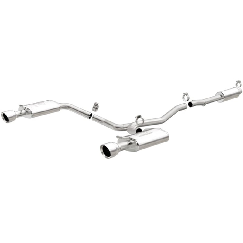 magnaflow 15-17 ford taurus street series cat-back performance exhaust system 19111