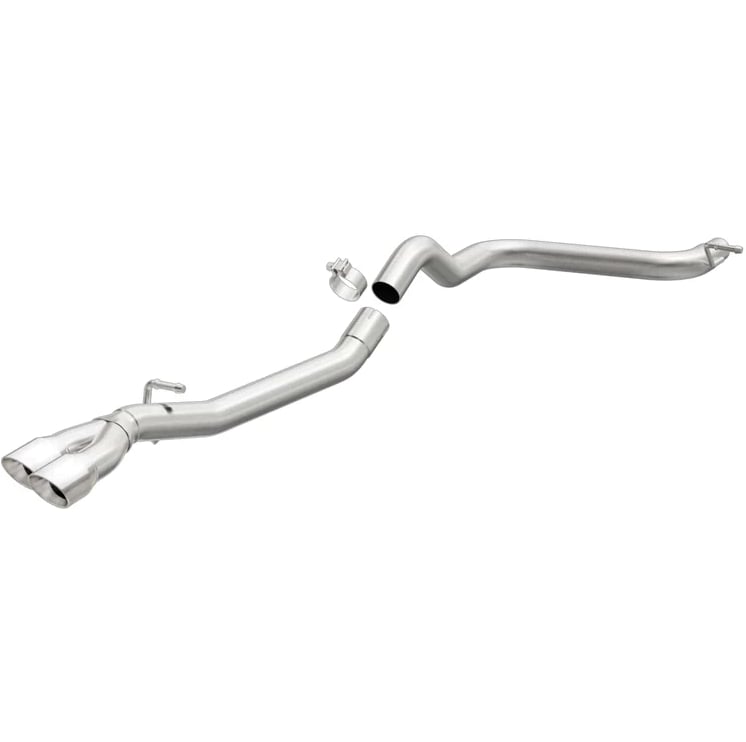 magnaflow sys c/b 15 volkswagen golf tdi 2.5in polished ss dual tip driver side rear exit 19164
