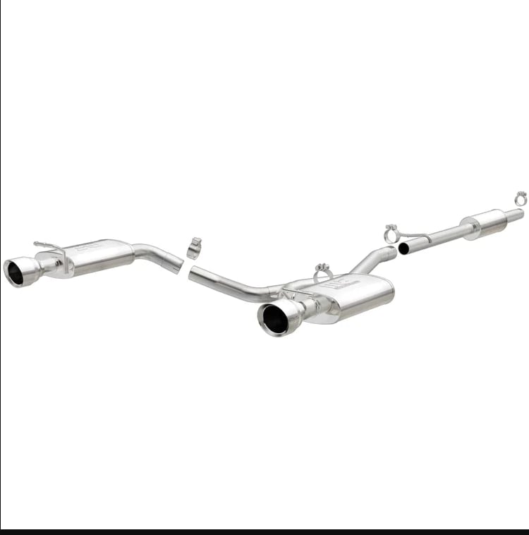 magnaflow cat-back 2016 ford explorer 3.5l v6 2.5in ss dual outlet 19274