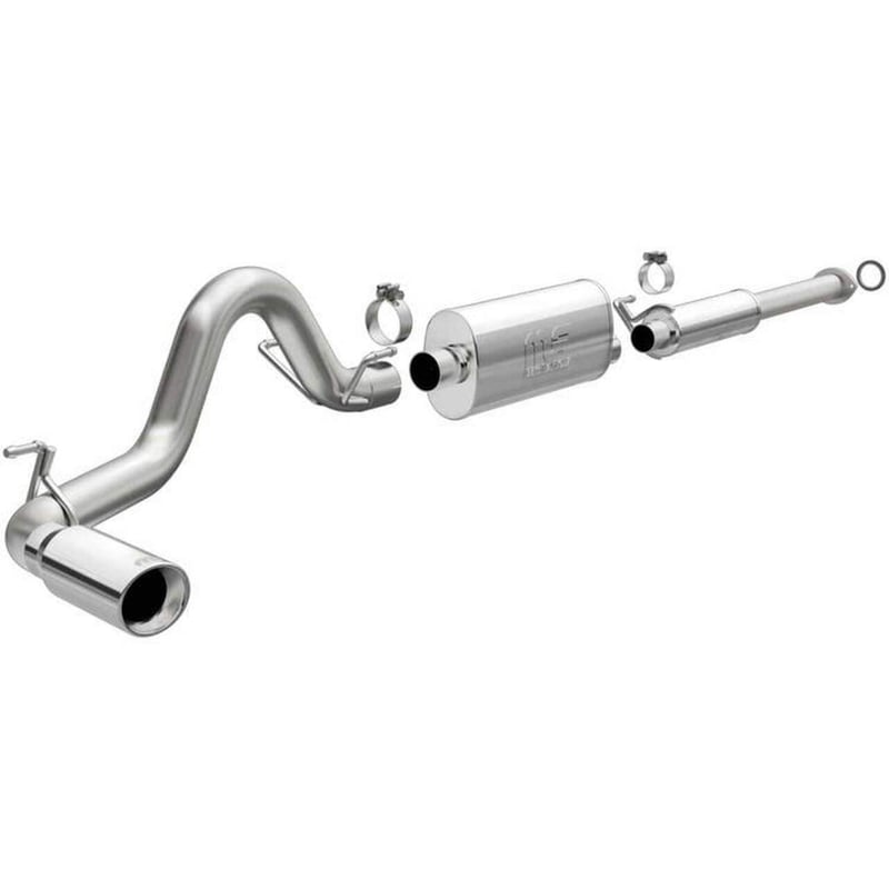 magnaflow 16-22 toyota tacoma 2.7l 3in single passenger side rear exit cat-back exhaust 19275