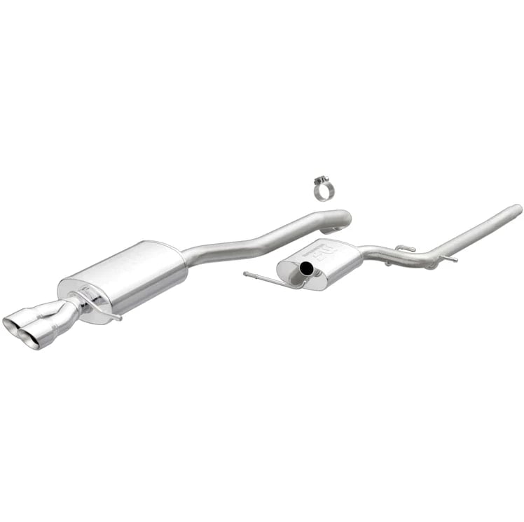 magnaflow sys cat-back 2015 vw jetta s 2.0l touring 2.25in dual rear ext driver side 3in tips 19322