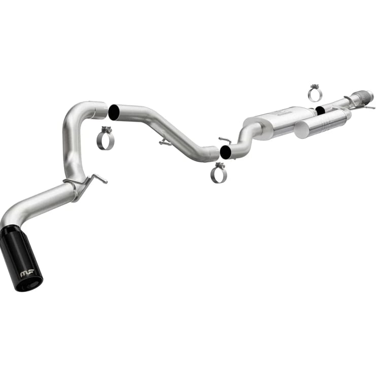 magnaflow 21-22 gm yukon/tahoe v8 5.3l street series cat-back exhaust 19540