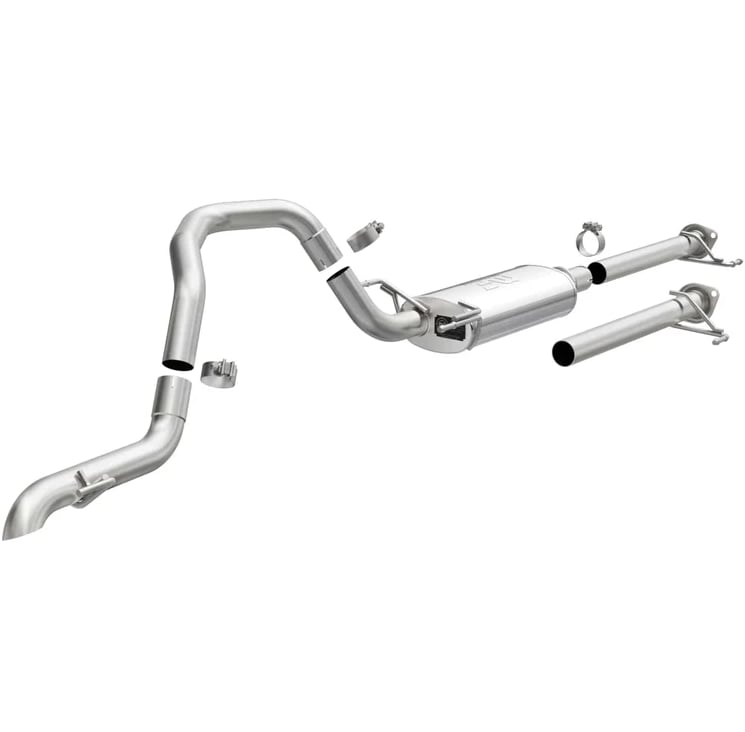 magnaflow 03-09 toyota 4runner v8 4.7l / 03-21 lexus gx460 overland series cat-back exhaust 19544