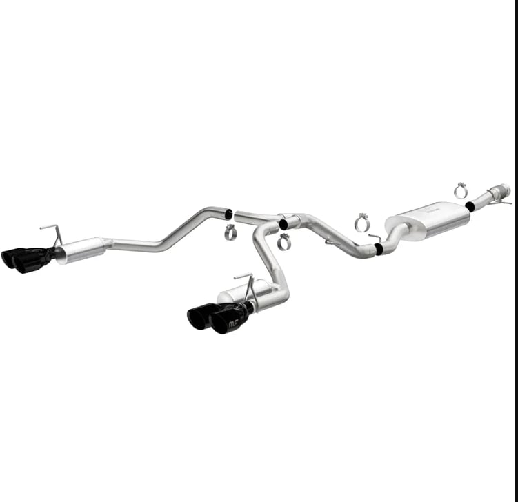 magnaflow 21-22 gmc yukon v8 6.2l street series cat-back performance exhaust system 19580