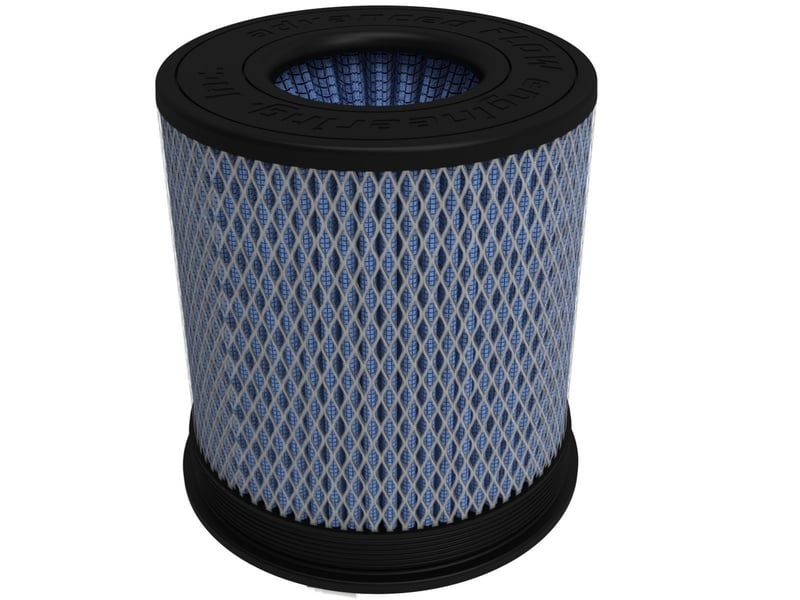 afe magnumflow hd air filters pro 10r cylinder 6f x 8 1/8t x 9h 20-91059