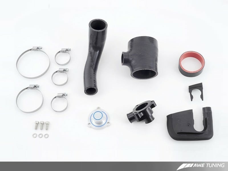 awe tuning fsi k03 diverter valve relocation kit - w/simulator no housing 2010-11038
