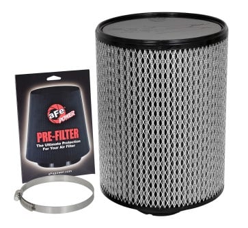 afe magnumflow pro dry s air filter 4in f x 8-1/2in b x 8-1/2in t x 11in h 21-90058-wp