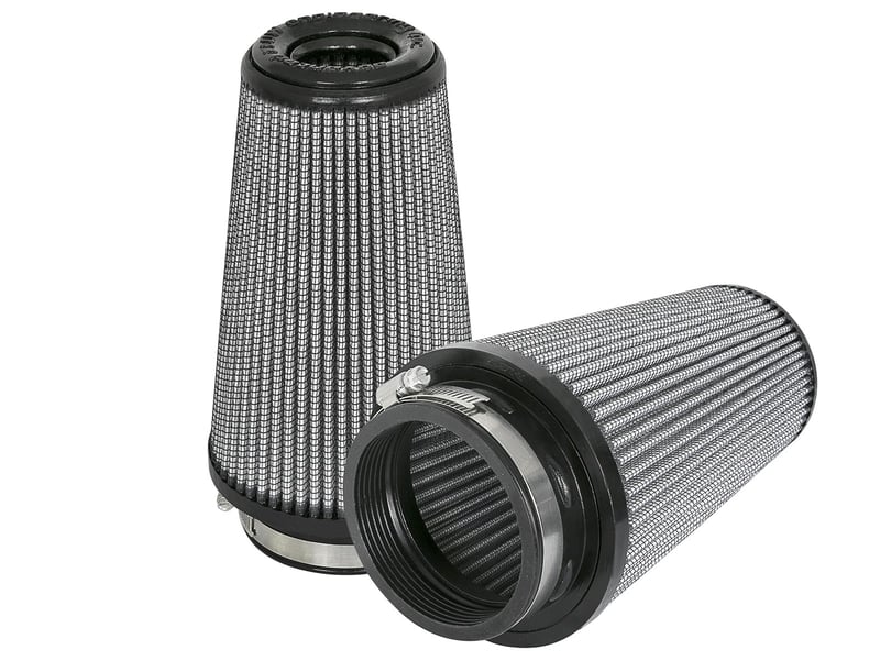 afe magnum flow pro dry s replacement air filter (pair) f-3.5in. / b-5in. / t-3.5in. (inv) / h-8in. 21-91117-ma