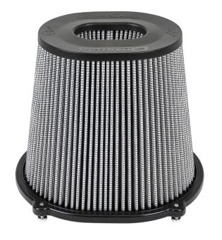 afe quantum pro dry s air filter inverted top - 5in flange x 8in height - dry pds 21-91132