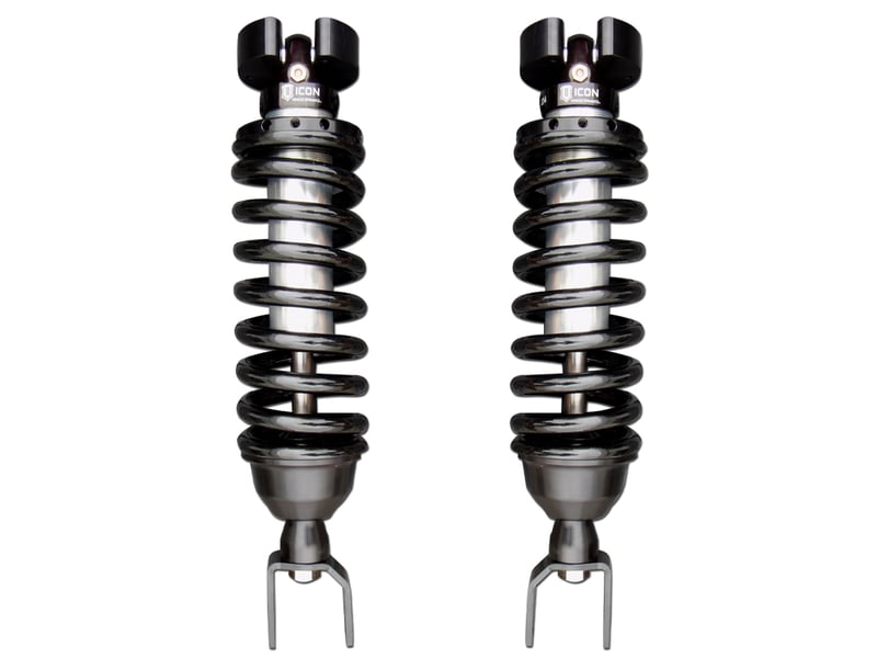 icon 2009-2018 ram 1500 4wd, w/ bds 4.5" lift, front, v.s. 2.5 series coilover kit, internal reservoir 211001-cb
