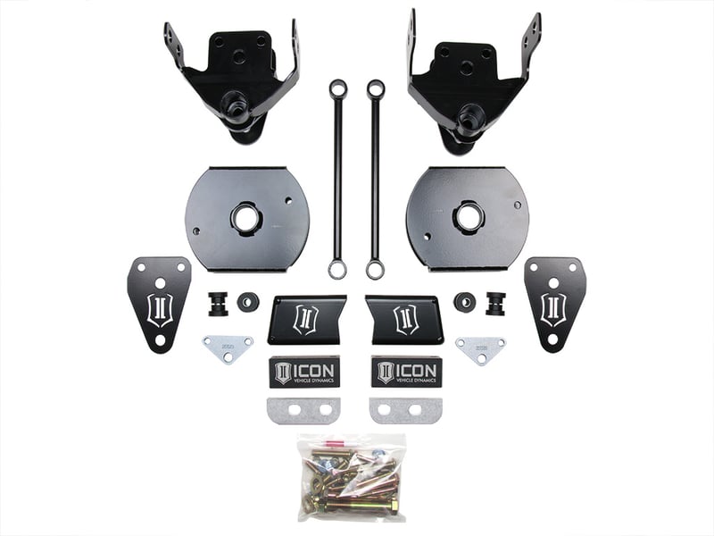 icon 14-up ram 2500 4.5" box kit 214205