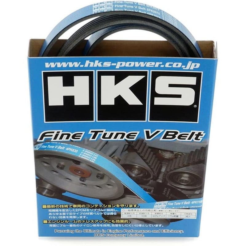 hks honda civic type r (fk8) / hatchback (fk7) fine tune v-belt/7pk1710 24996-ak047