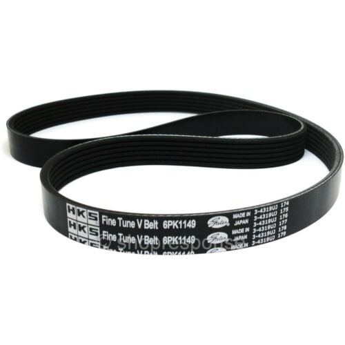 hks fine tune v-belt 6pk1149 toyota gr supra 3.0 24996-ak051