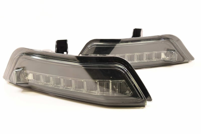 morimoto xb led turns: ford mustang (15-17) (pair / smoked) lf411