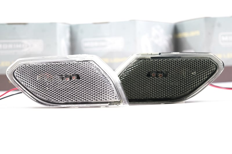 morimoto xb led sidemarkers: jeep wrangler jl (18+) (pair / smoked) lf511