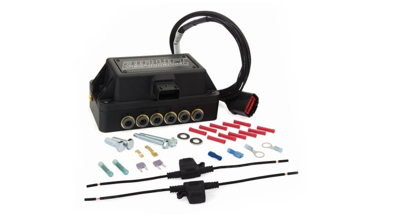 air lift performance 3s 3/8in manifold for use w/ switch box (switch box not included) 27708