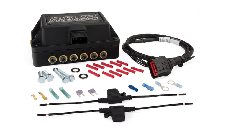 air lift performance 3s 1/4in manifold for use w/ switch box (switch box not included) 27709