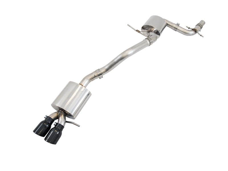 awe tuning 11-18 vw mk6 gli 2.0t - mk6 jetta 1.8t touring edition exhaust - polished silver tips 3015-22058
