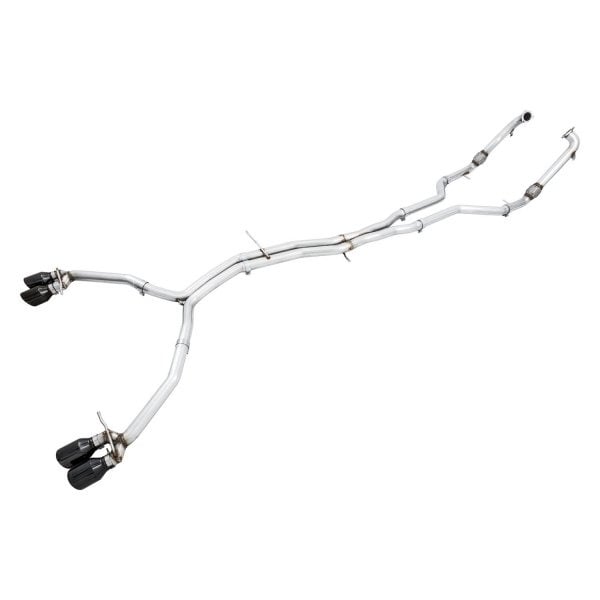 awe tuning 18-21 audi b9 s5 sportback 3.0t track exhaust (res. for perf. dp) 102mm - diamond blk tips 3015-43134