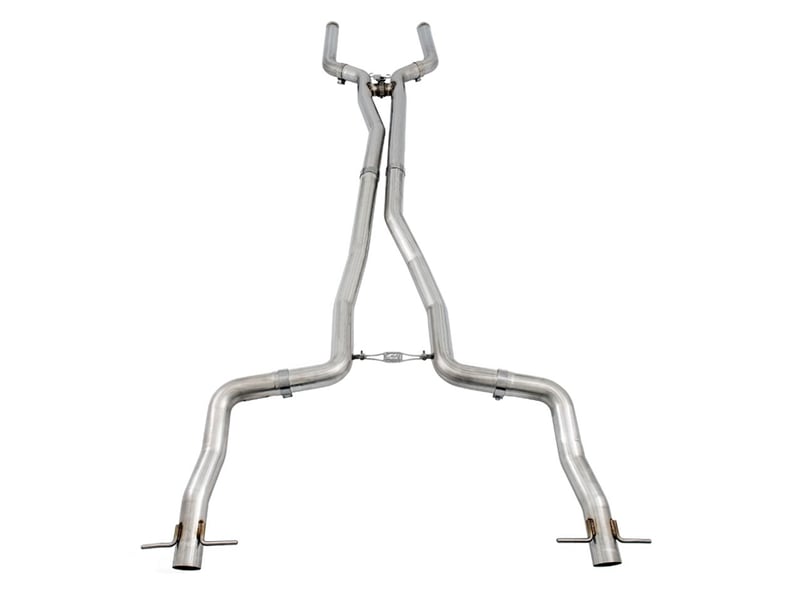 awe tuning 19-20 mercedes-benz c63/s amg sedan (w205) track edition exhaust - no tips 3020-11034